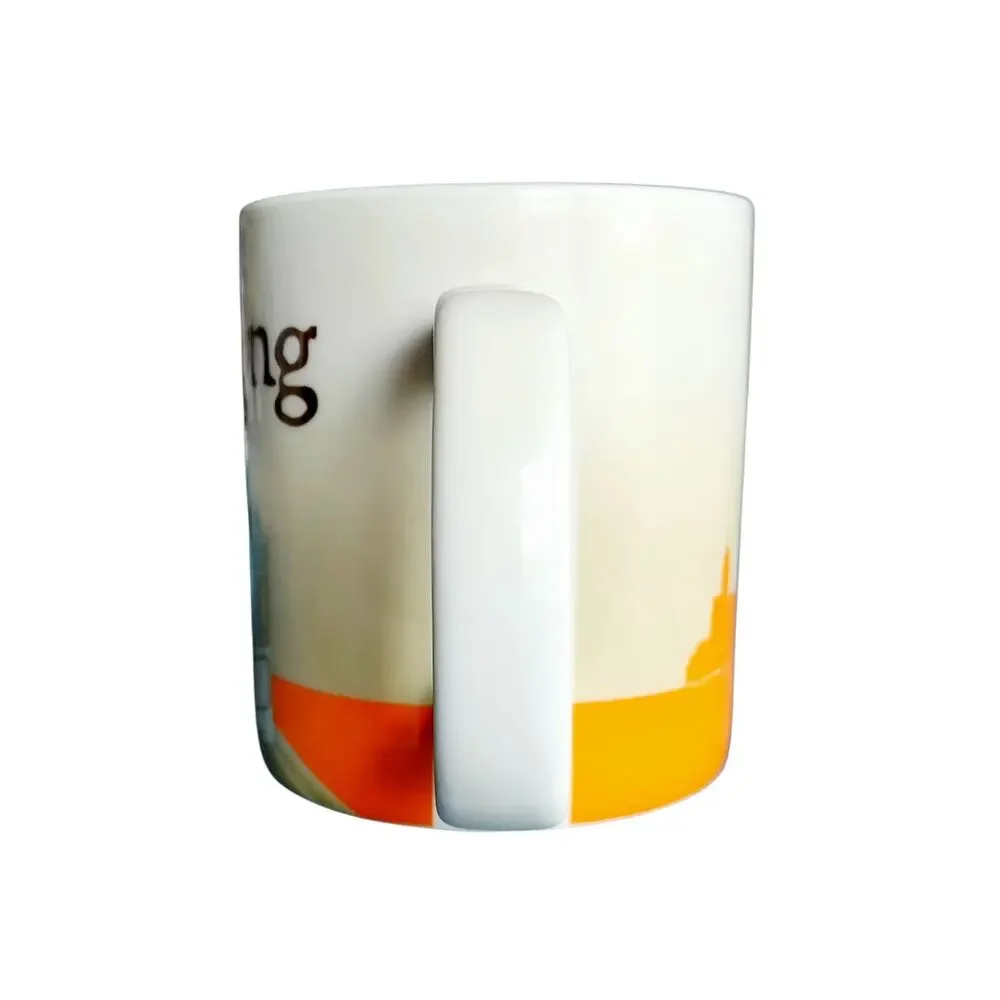 Starbucks Hong Kong Global Icon Collector Series Coffee Mug Cup Retired Traveler